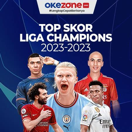 Daftar Top Skor Liga Champions 2022-2023 0 : Foto Okezone Infografis