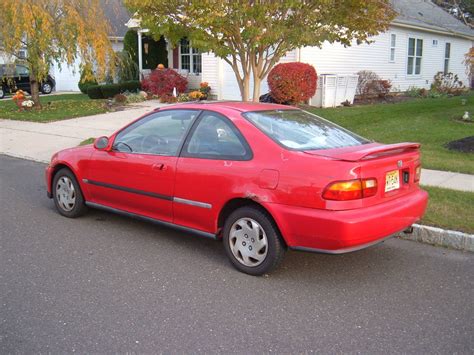 94 Honda Civic Ex, 2 door, 5 speed, Coupe, Red - Classic Honda Civic ...