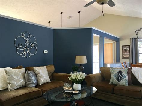 Living Room Paint Ideas With Accent Wall Accent Wall Room Living Walls Distance Sherwin Williams ...