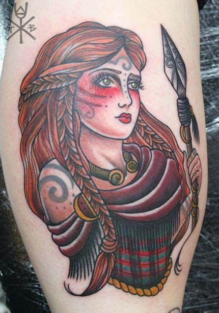 Boudicca Tattoo | Tattoos, Popular tattoos, Pagan tattoo