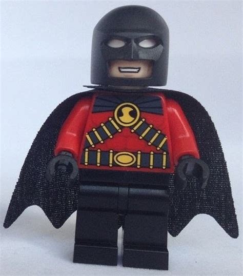 RED ROBIN Custom Minifigure 100% Lego Compatible DC Comics