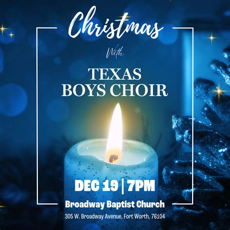 Christmas with the Texas Boys Choir - December 19th | Broadway Baptist ...