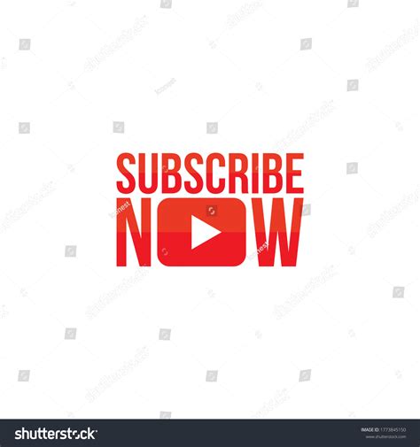 Subscribe Now Button Template Vector Eps Stock Vector (Royalty Free ...