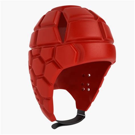 3ds max rugby helmet