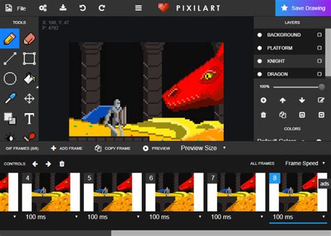 Best Pixel Art Software - Create patterns repeating the image in a 3x3 ...