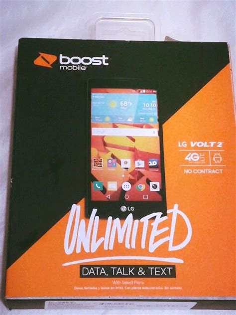 Boost Mobile LG Volt 2 No-Contract Prepaid Smartphone 5.0" Screen 4G ...