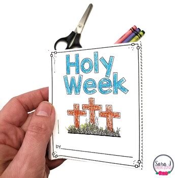 Holy Week Mini Book by Sara J Creations | Teachers Pay Teachers