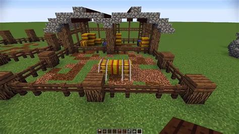 Minecraft Animal Farm Layout