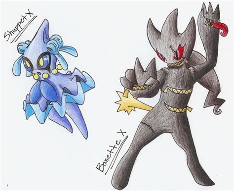 Shuppet Evolution Series X by CelestialTentails on DeviantArt