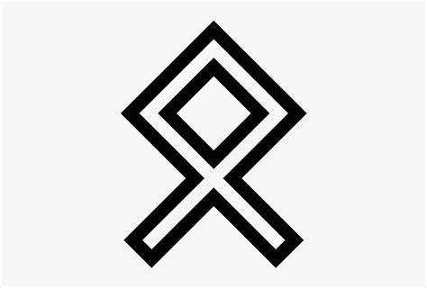 Othala Rune Meaning - Odal Rune Meaning, HD Png Download - kindpng