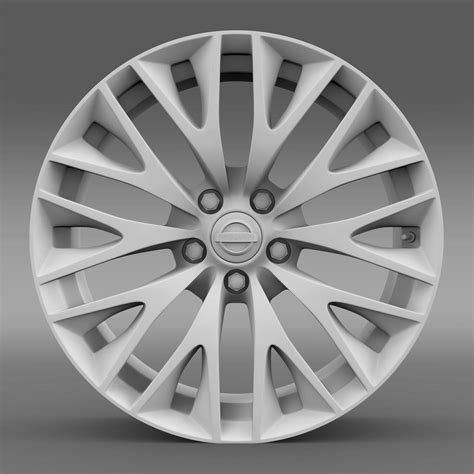 Nissan Cima Hybrid Rim - 3D Model by Creative Idea Studio