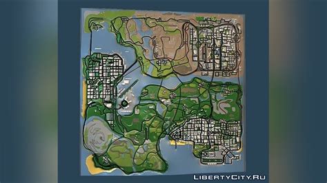 Скачать INSANITY HD Radar Map для GTA San Andreas