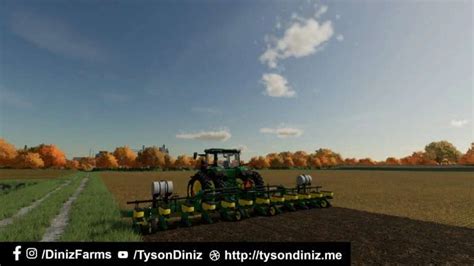 JOHN DEERE 1720 12 ROW 36 STACK-FOLD PLANTER v1.0.0.0 LS22 Mod / LS25 Mods