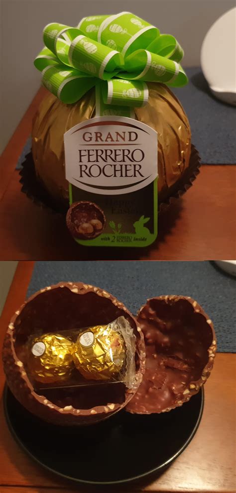 "Wow, a giant Ferrero Rocher! That's amazing!" Nope, it's just a shell of crappy chocolate with ...