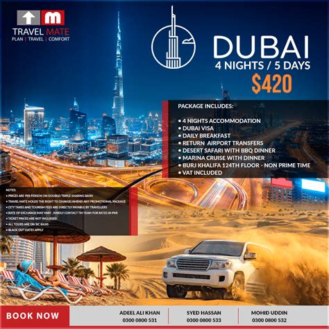 Dubai Tour Package - Travel Mate