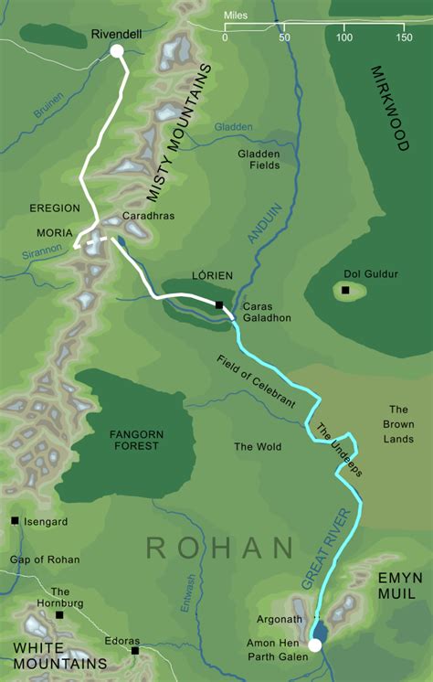 Map Of The Fellowship Of The Ring - Fall Foliage Map 2024