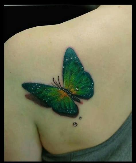 Green Butterfly | Tattoos with meaning, Butterfly tattoo designs ...