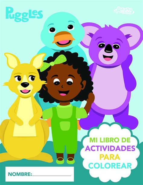 Awana Puggles Coloring & Activity Book Spanish (Download) – Awana