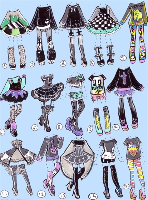 SOLD-GeekGoth | Drawings, Drawing anime clothes, Character design