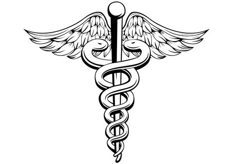 Download Doctor Of Symbol Rod As Caduceus Medicine Clipart PNG Free | FreePngClipart