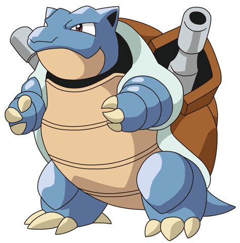 Incredible Blastoise official artwork gallery | Pokémon Database | Pokemon blastoise, Original ...