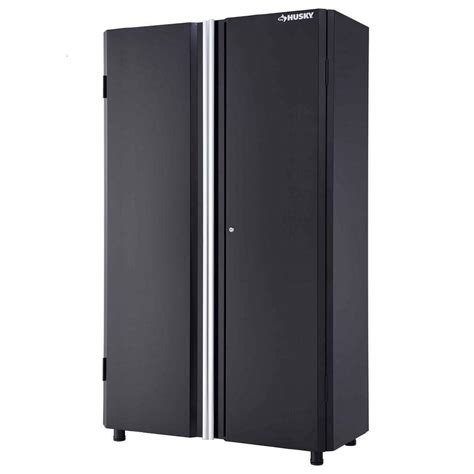 Husky 72 in. H x 48 in. W x 18.3 in. D Steel Garage Floor Cabinet ...