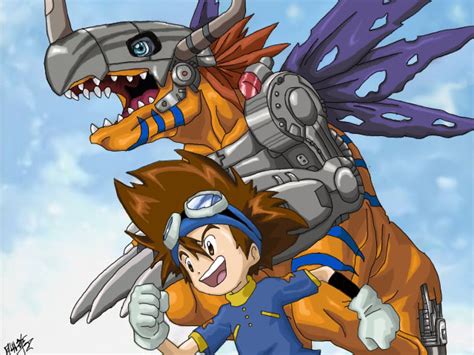 Metalgreymon and Tai - Digimon Photo (30675530) - Fanpop