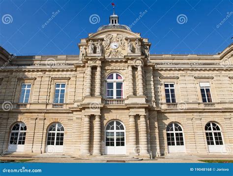 French Senate in Paris stock photo. Image of house, chamber - 19048168