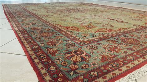 Persian Isfahan Carpet 240cm x 340cm Hand Knotted - Heerat Carpets