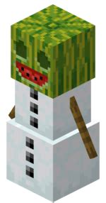 Minecraft Earth:Melon Golem – Official Minecraft Wiki