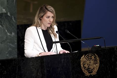 Foreign Minister Mélanie Joly defends abortion in UN speech, as Trudeau sanctions Iran - ReachFM ...