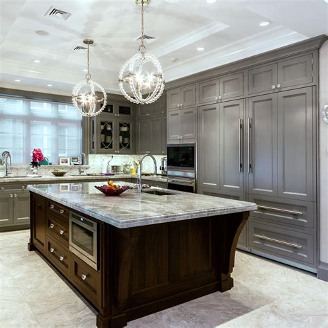 22+ Grey Kitchen Cabinets Designs, Decorating Ideas | Design Trends ...