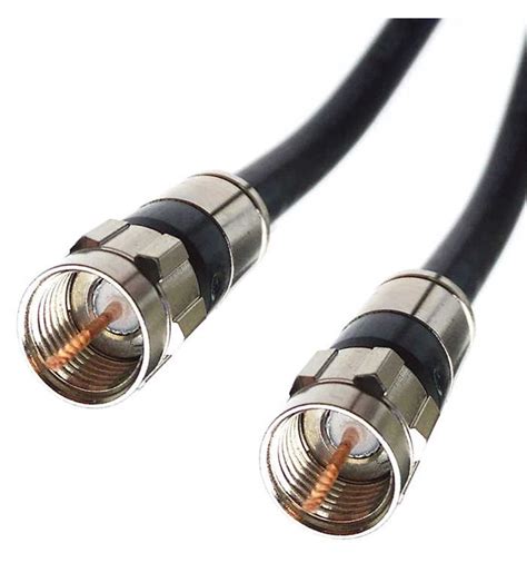 RG6 Outdoor Coaxial Direct Burial F-Type Cable