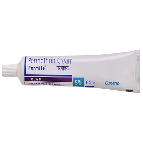 Cream for scabies and skin Problem 60gm Permethrin Cream