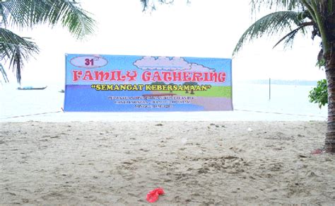 Spanduk Family Gathering Pantai Spanduk Acara Family Gathering 3m – Otosection