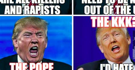 Viral Donald Trump Meme Captures KKK Hypocrisy - ATTN: