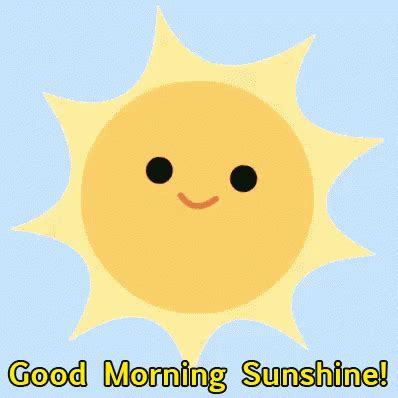 Good Morning Sunshine GIF - GoodMorningSunshine Sun Sunshine - Discover ...