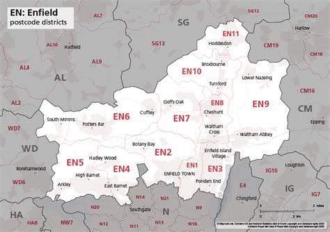 En Postcode Map