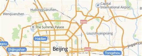 Beijing Airport Terminal Map