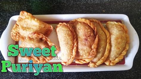 Sweet puriyan || Traditional sweets of Muslim || Sweet poori For snacks || - YouTube