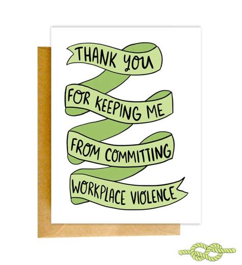 Funny Co-worker Card Funny Card Work Wife Card Work BFF