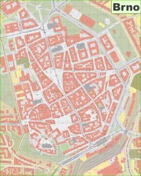 Brno Maps | Czech Republic | Maps of Brno