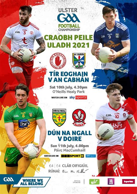 Download for free this weekend’s Ulster Senior Football Championship ...