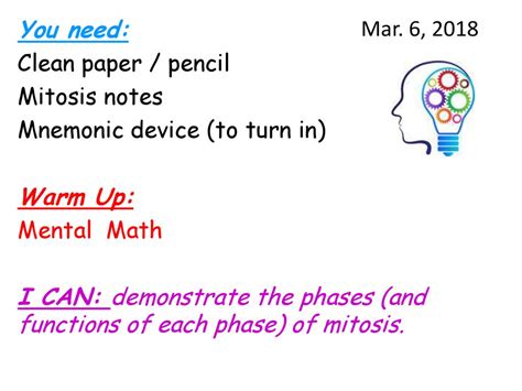 Mnemonic Devices Planets Cell