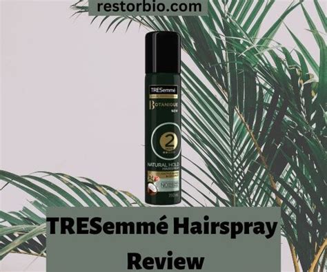 Is TRESemmé Hairspray Good for your Hair? | In depth Ingredients Review ...