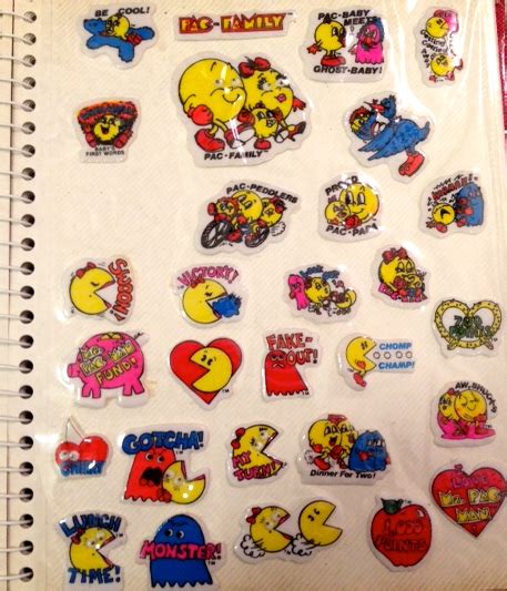 Fab and Thrifty-Something: My Vintage 80s Sticker Book Collection