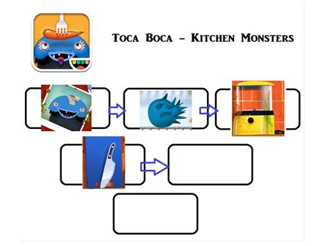 Toca Kitchen Monsters - Activity Tailor