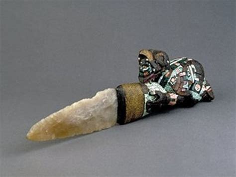 Aztec Chalcedony Sacrificial Knife - Meso-American Online Museum