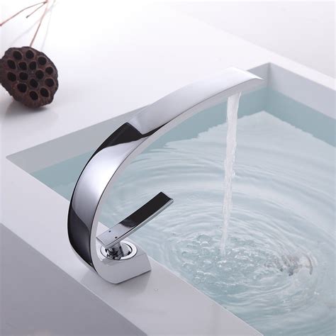 Fapully Wasserhahn Bad Weiß Chrom Mischbatterie Waschbecken Waschtischarmatur Mischbatterie ...