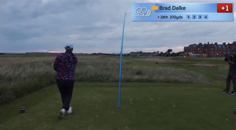 Long on a 370 yd Par 4. Brad Dalke is a Beast 🤯 : r/GoodGoodMemes